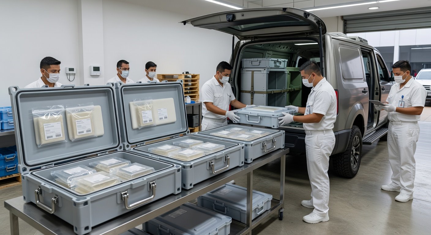 Transporte de muestras para laboratorio en Perú: Imagen principal