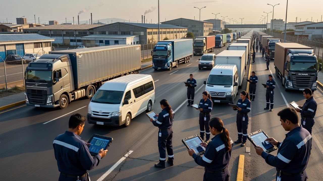 Logística de transporte de carga