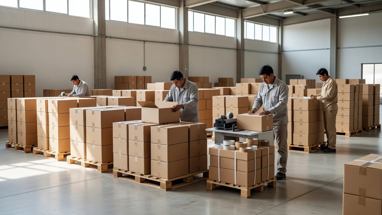 Reducción de desperdicios en el embalaje industrial