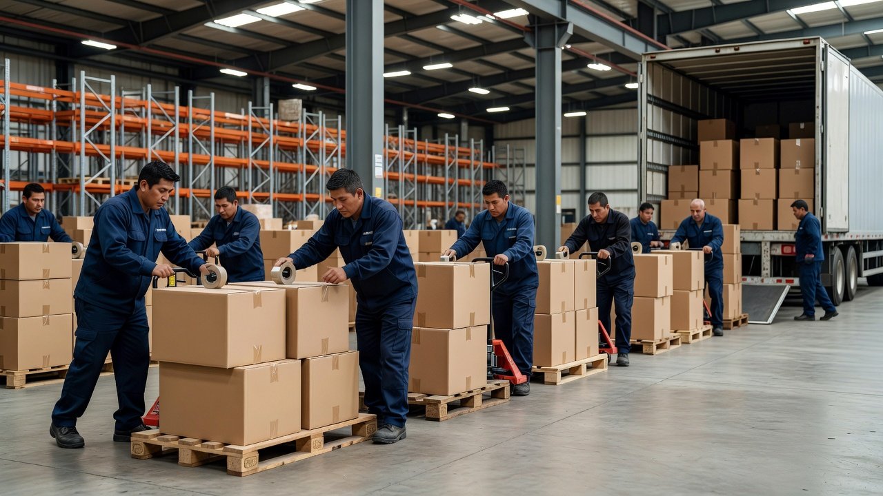 Servicio integral de packing y transporte para empresas: Imagen principal