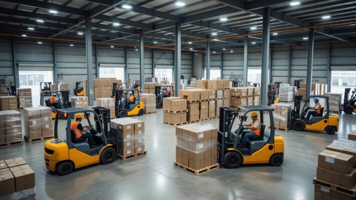 Servicios de paletizado industrial