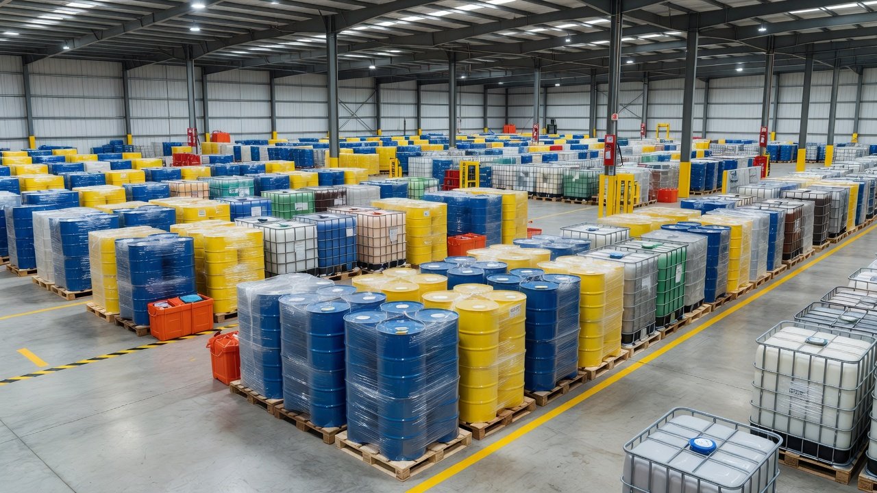 Soluciones de empacado para productos químicos y mercancías