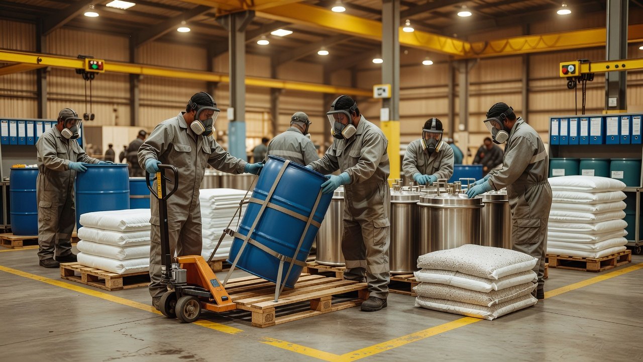 Soluciones de empacado para productos químicos y mercancías: Imagen principal