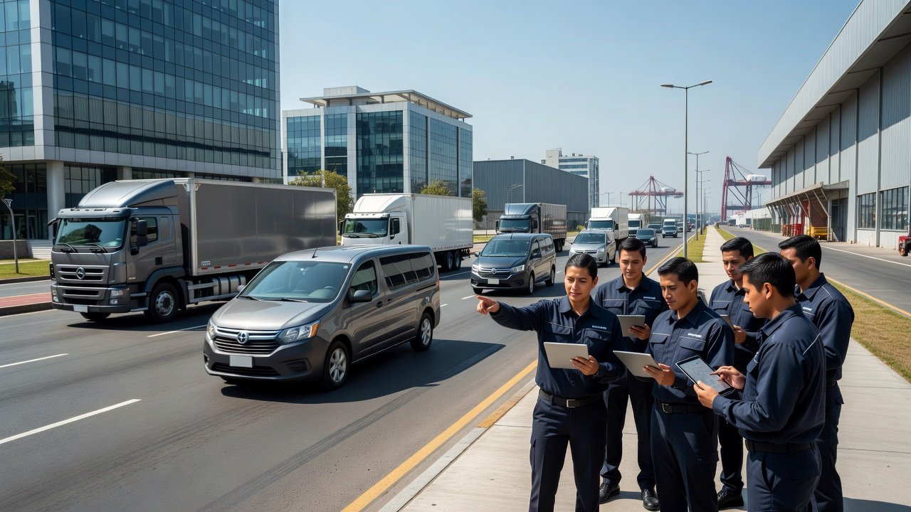 Soluciones de transporte de carga empresarial