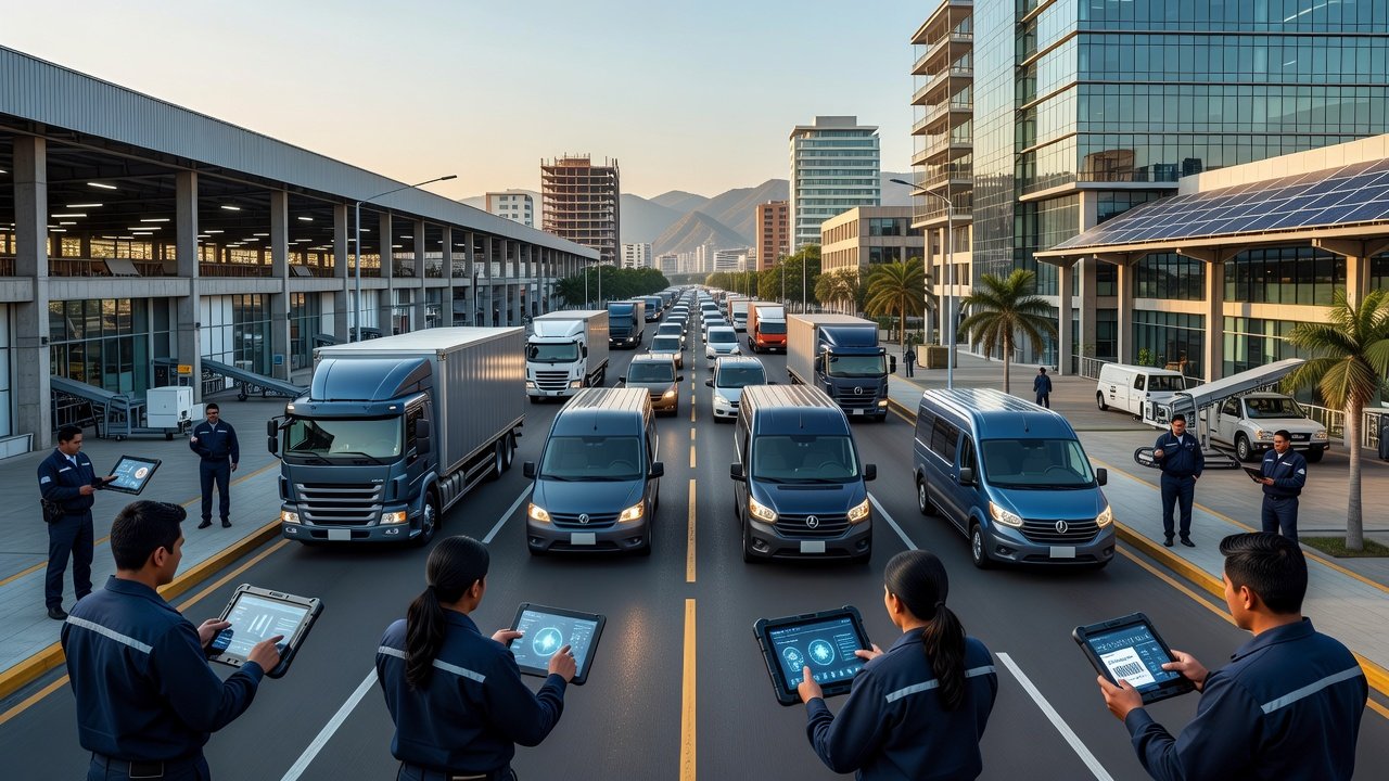 Digitalización de la logística empresarial
