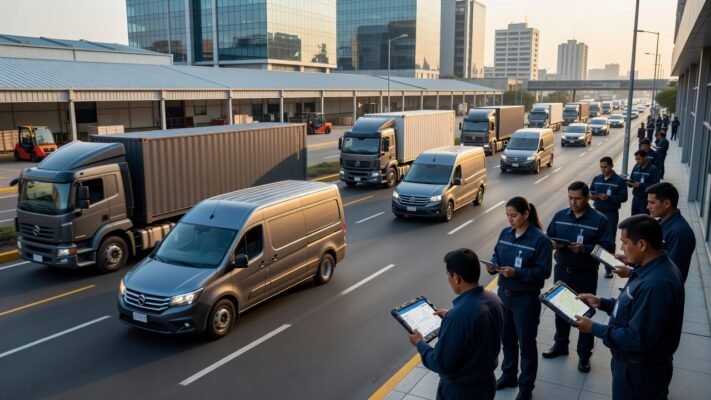 Servicios de transporte para empresas +B76:P76