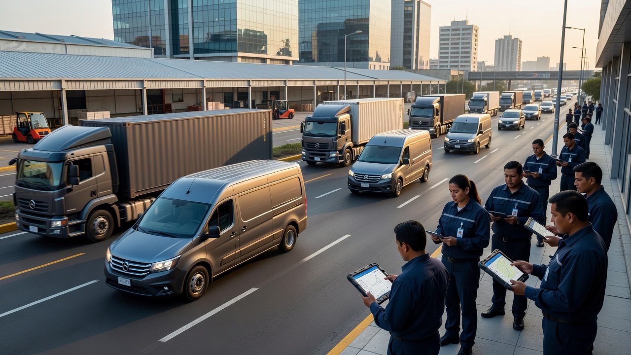 Servicios de transporte para empresas +B76:P76
