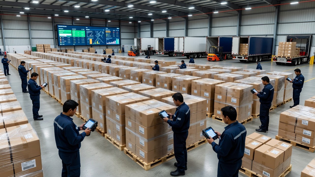 Soluciones de transporte de carga terrestre: Imagen principal