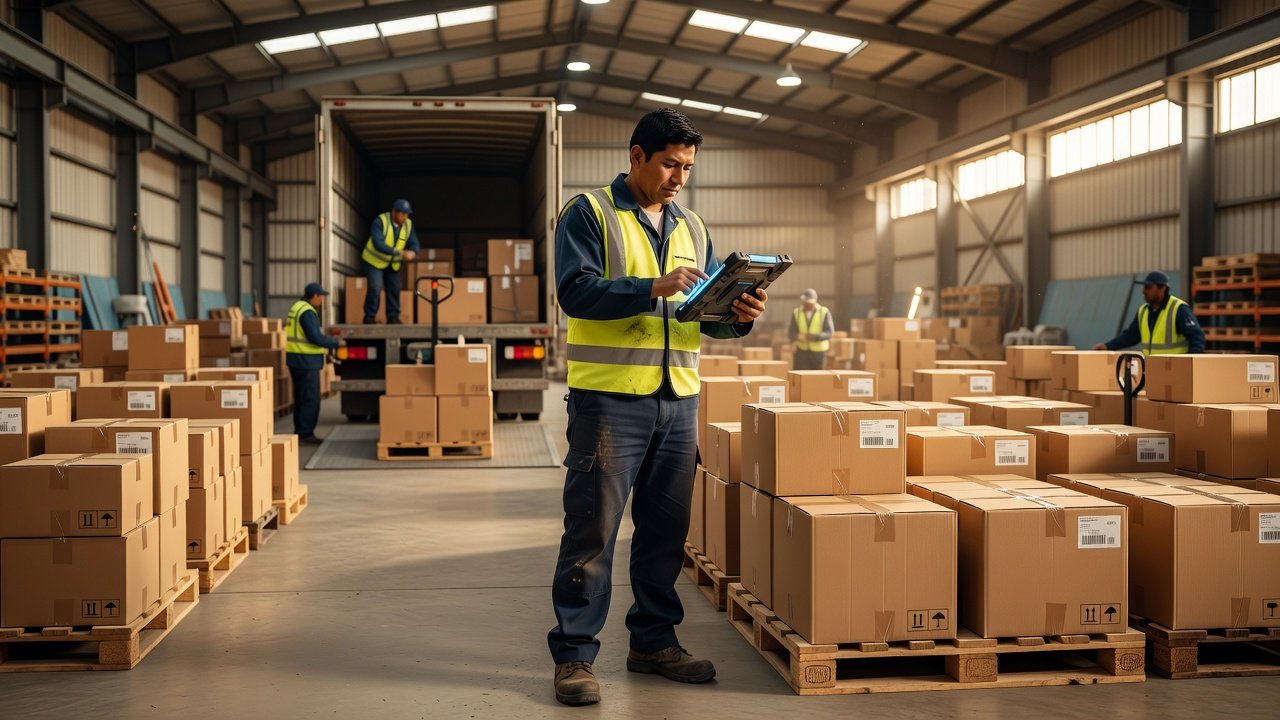 Gestión de transporte logístico: Imagen principal