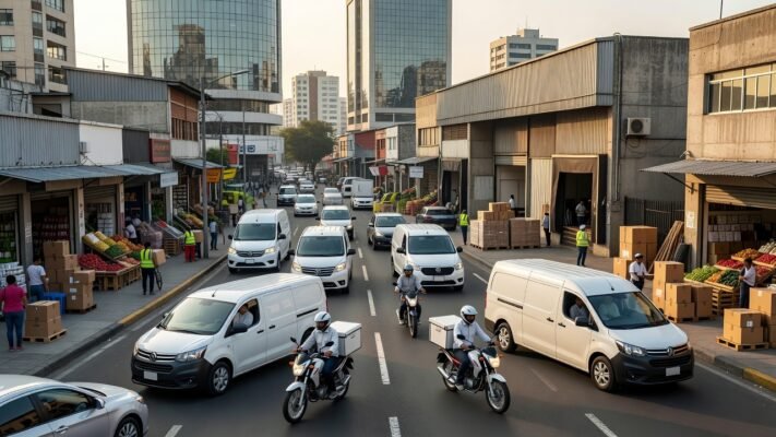 Logística de transporte para e-commerce
