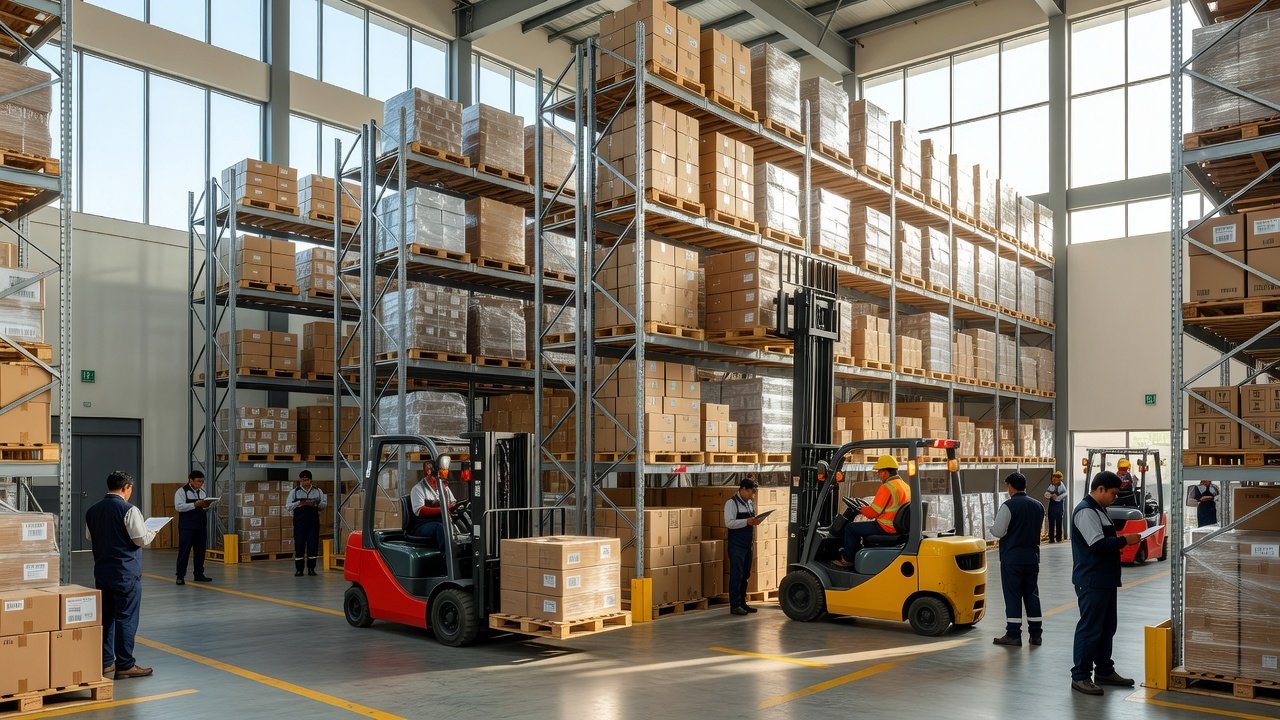 Servicios de almacenamiento logístico