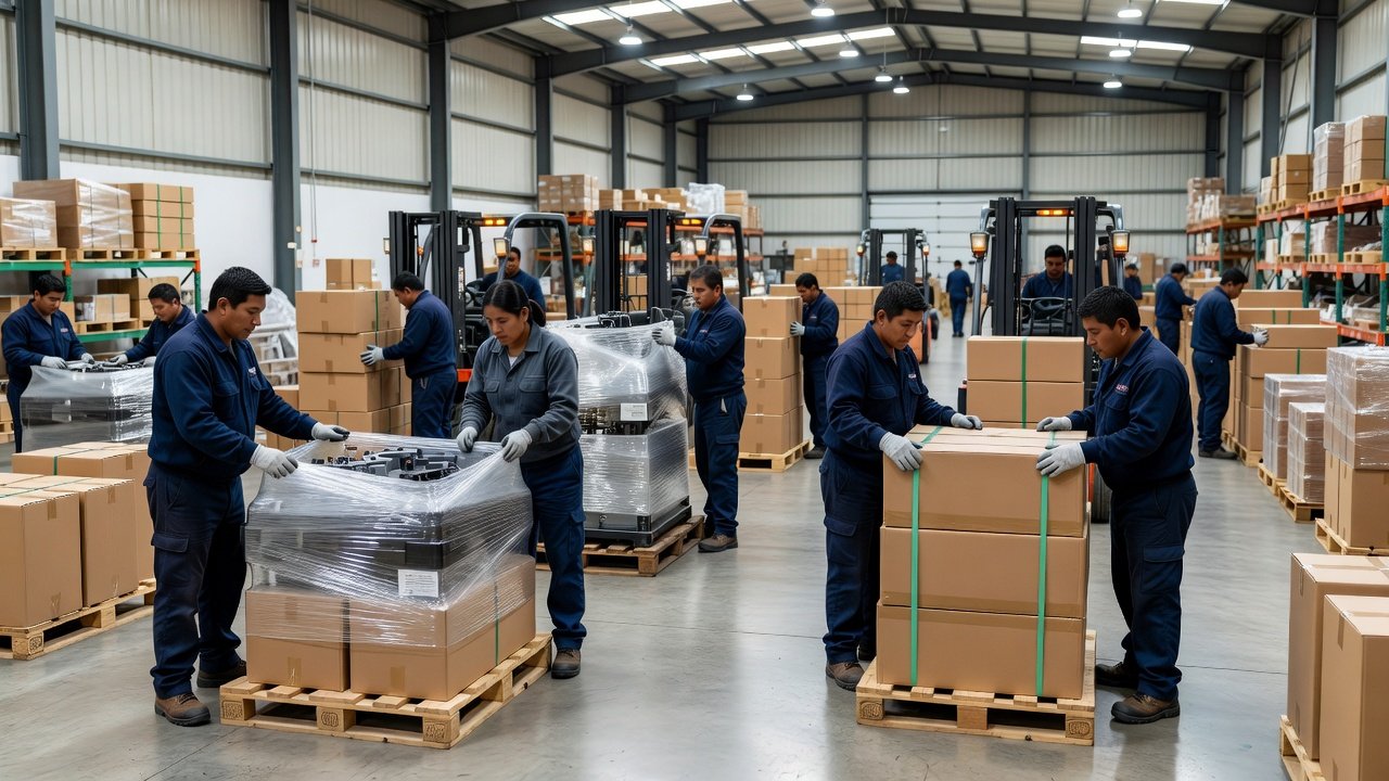 Servicios de embalaje de productos