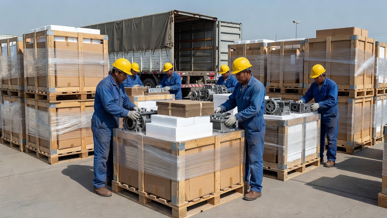 Servicios de embalaje industrial