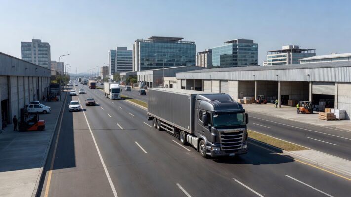 Servicios de transporte de carga para empresas