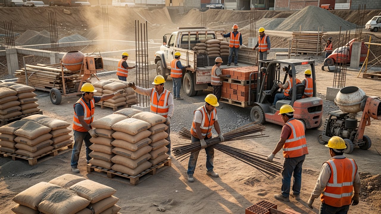 Servicios de transporte de materiales de construcción: Imagen principal