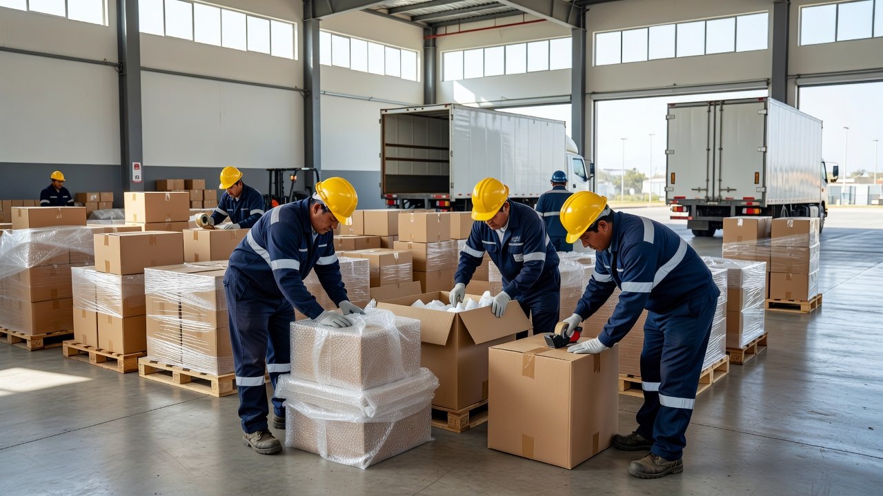 Soluciones de embalaje para envíos+B256:N256
