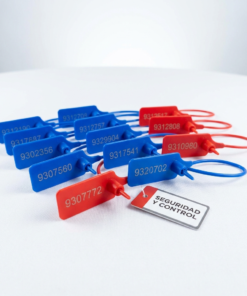 Precintos plásticos numerados