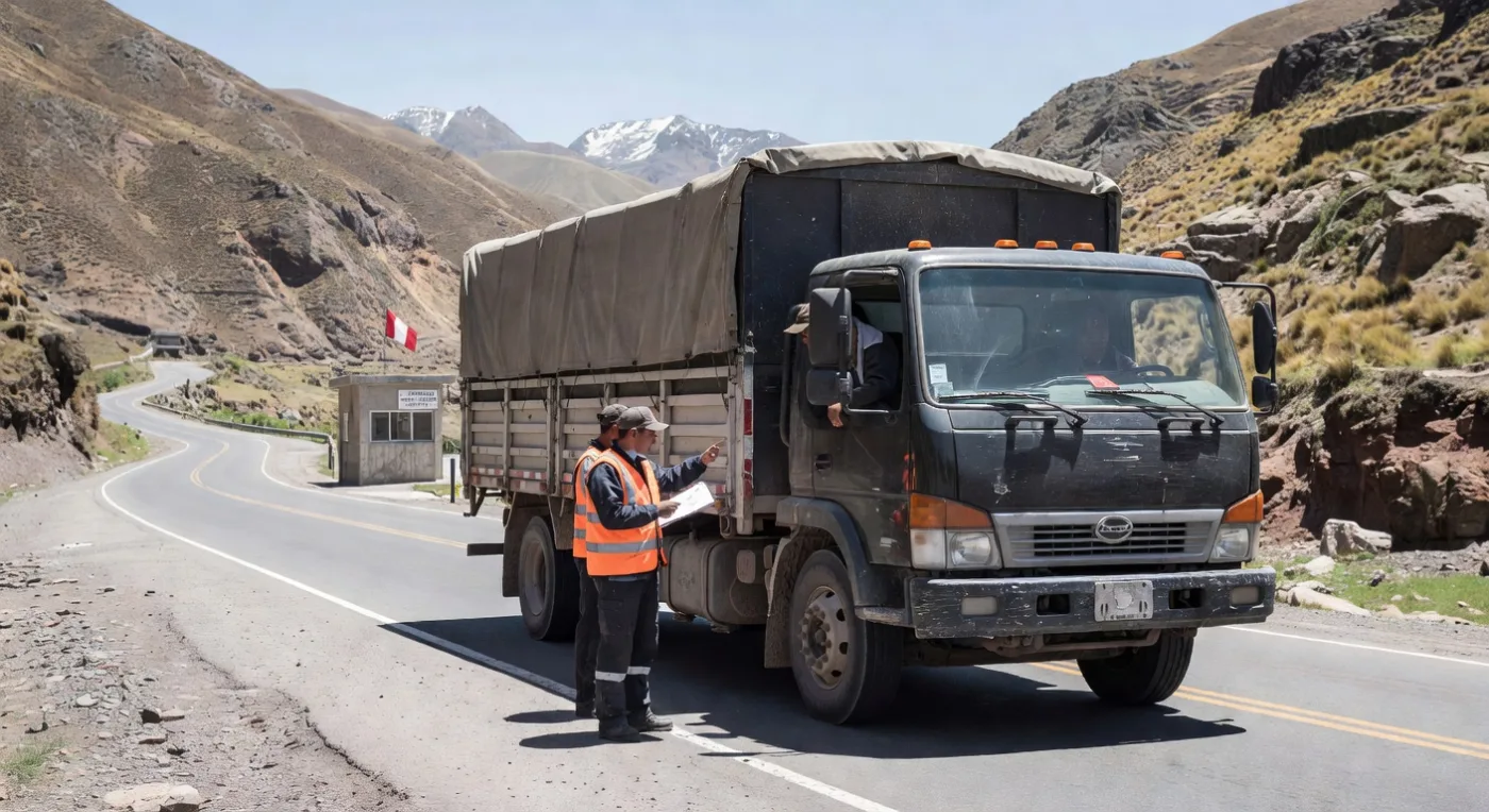 documentación para transporte de mercancías en Perú