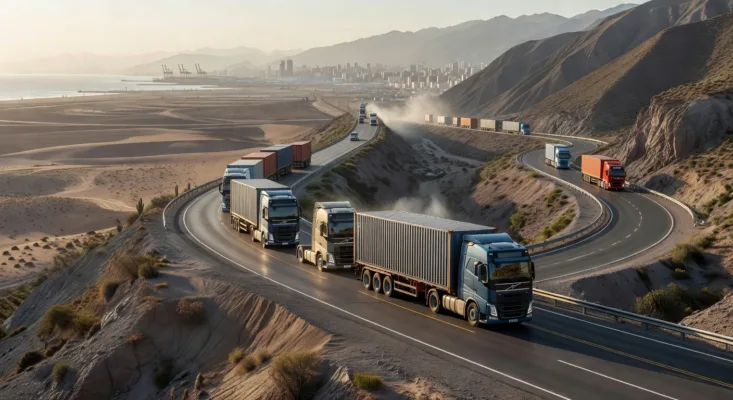 Logística de transporte terrestre en Perú