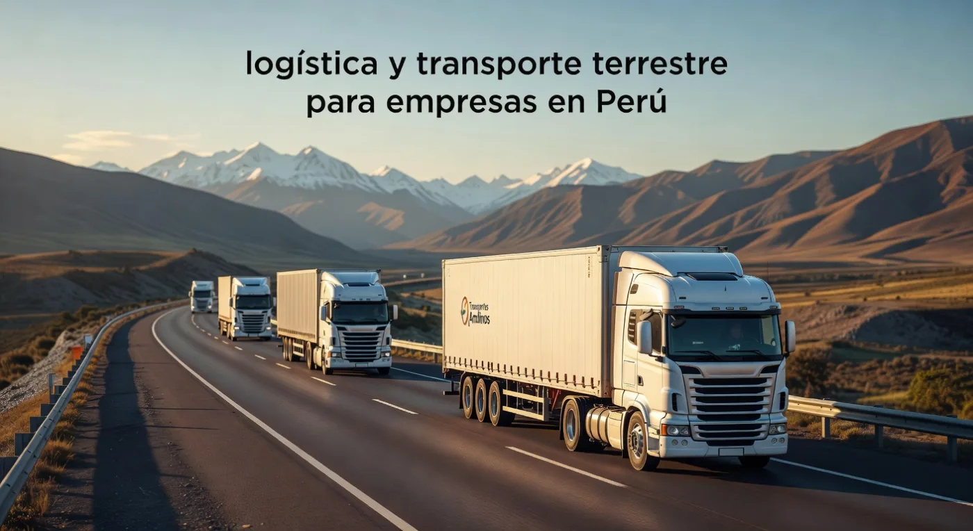 logística y transporte terrestre para empresas en Perú