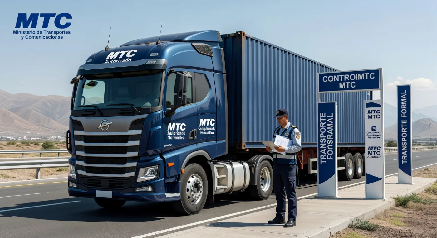 normativas del MTC para transporte de carga pesada