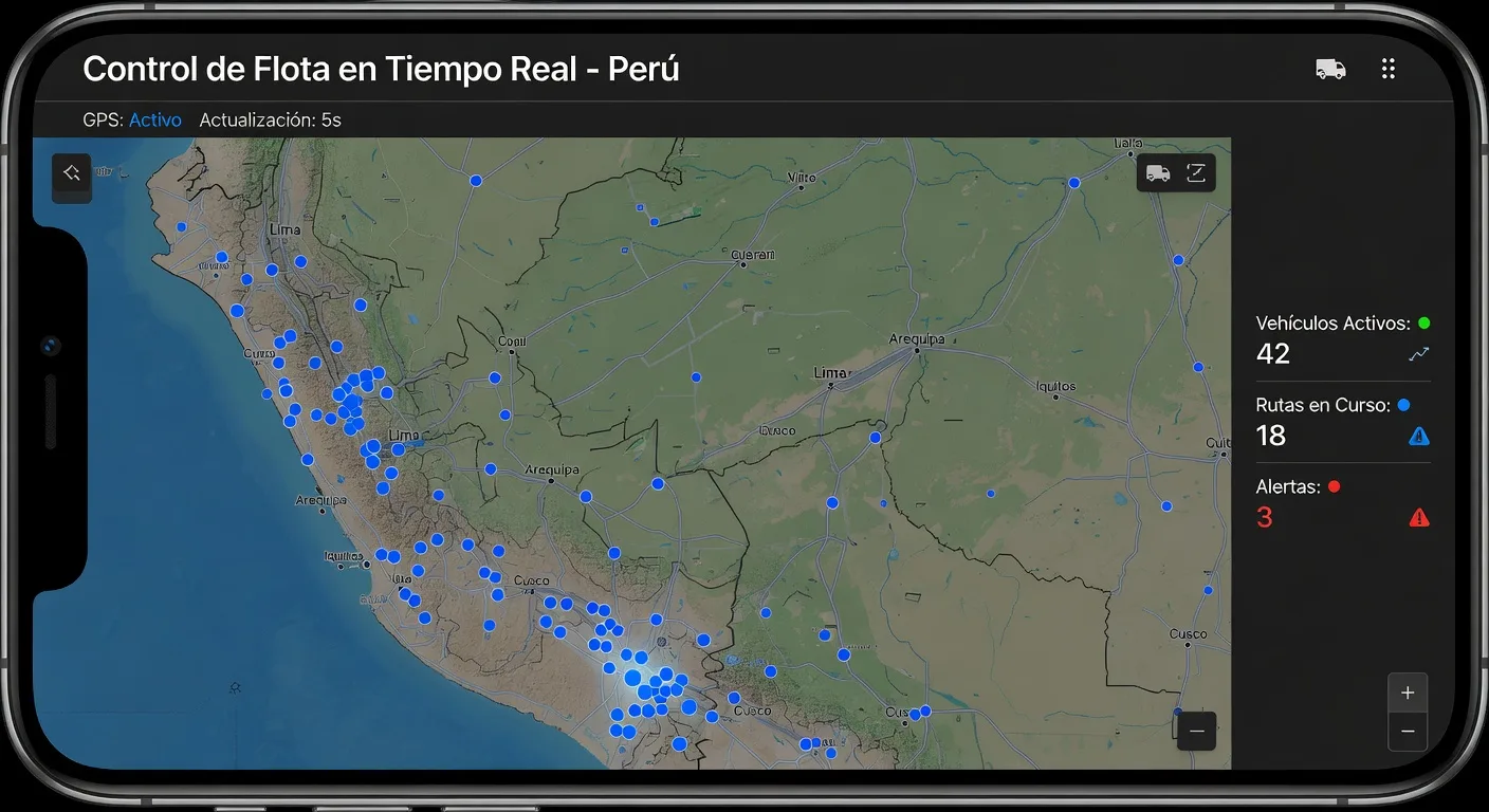 Servicio de transporte terrestre a nivel nacional: Imagen principal