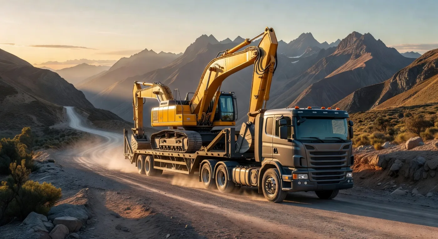 Transporte especializado de maquinaria en Perú