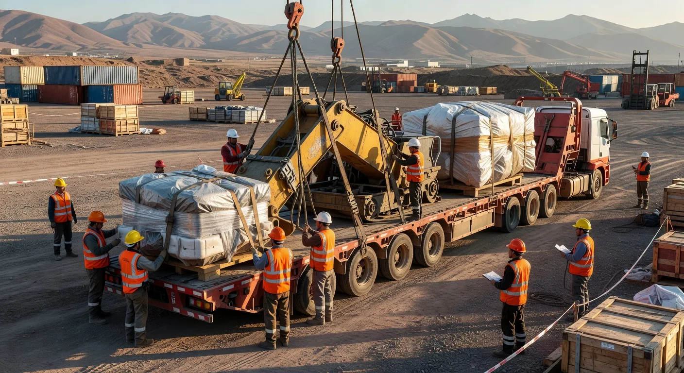 Transporte especializado de maquinaria en Perú: Imagen principal