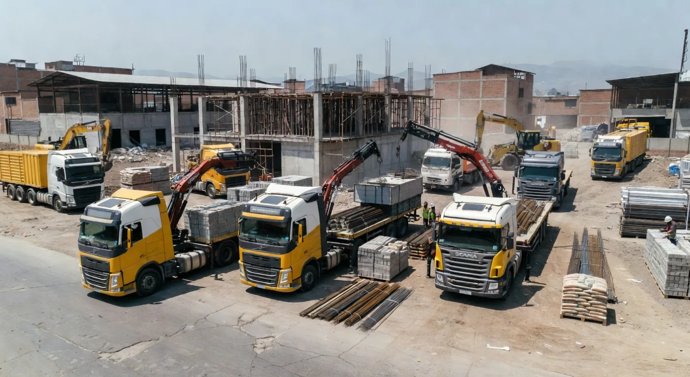 Logística para proyectos de construcción en Perú