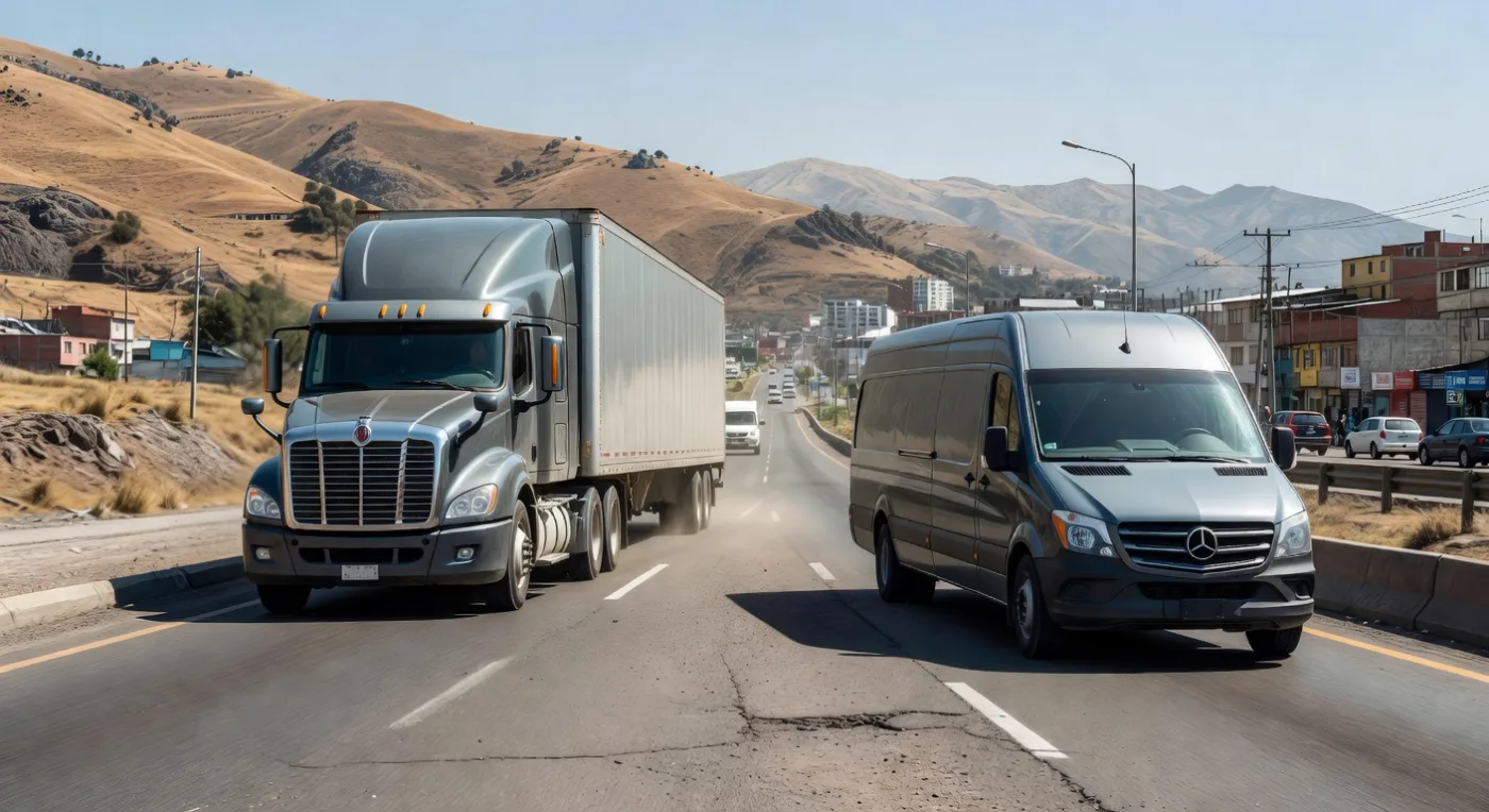 Transporte rápido para empresas en Perú