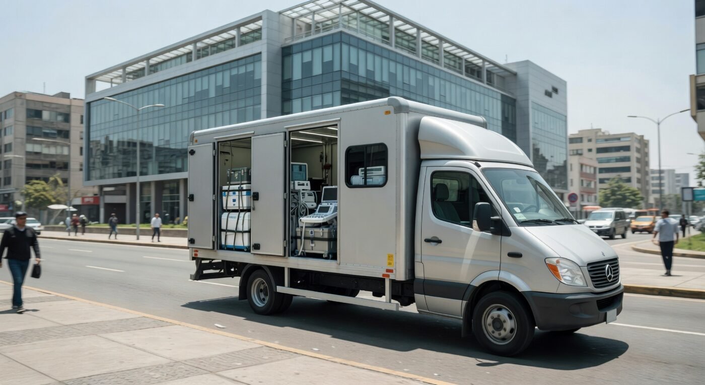 Transporte urgente para el sector salud: Traslado de equipos